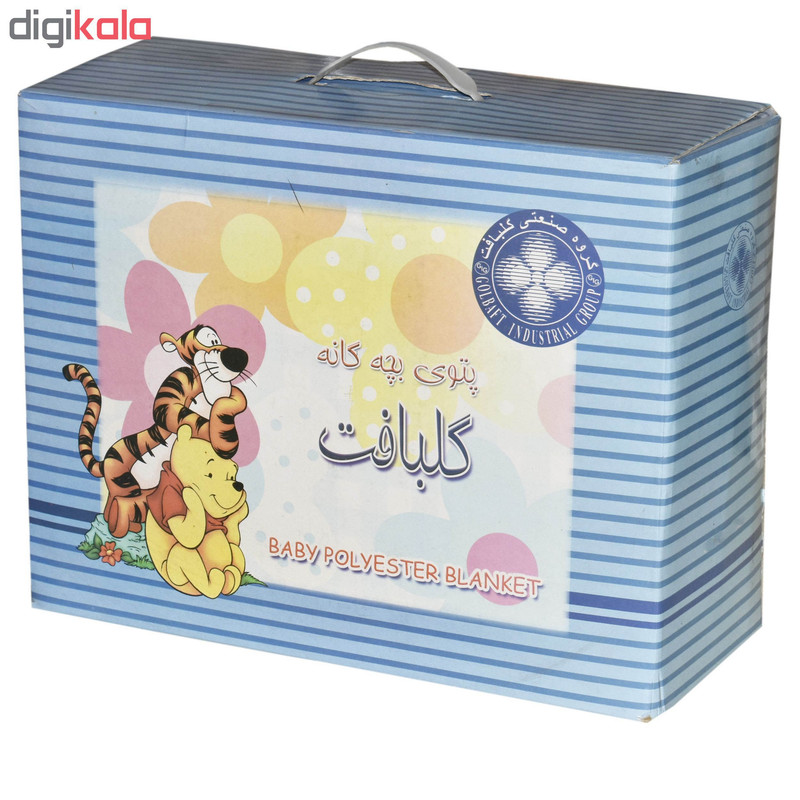 پتوی گلبافت کد 321 سایز 110x160 سانتی متر