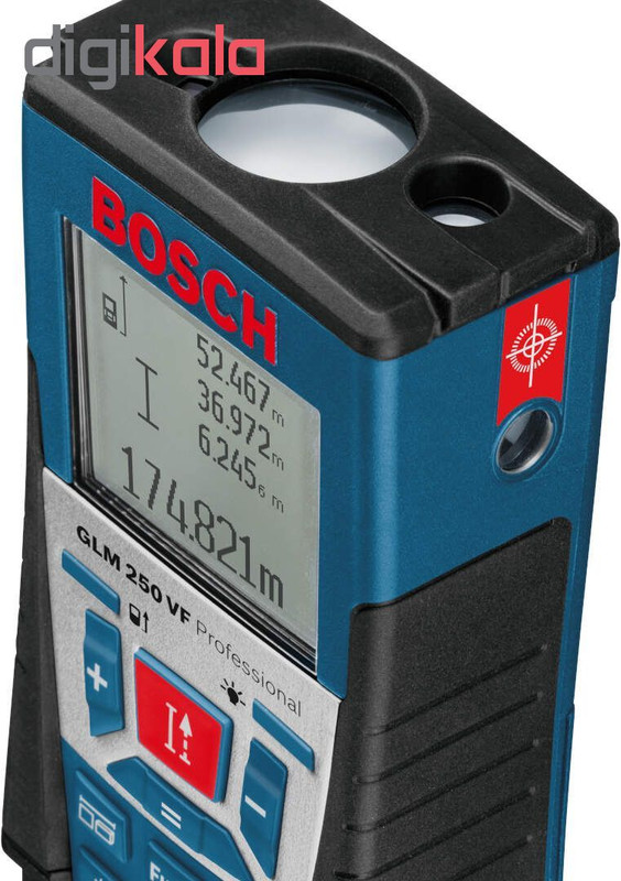 متر لیزری بوش مدل GLM 250 VF + Bt 150