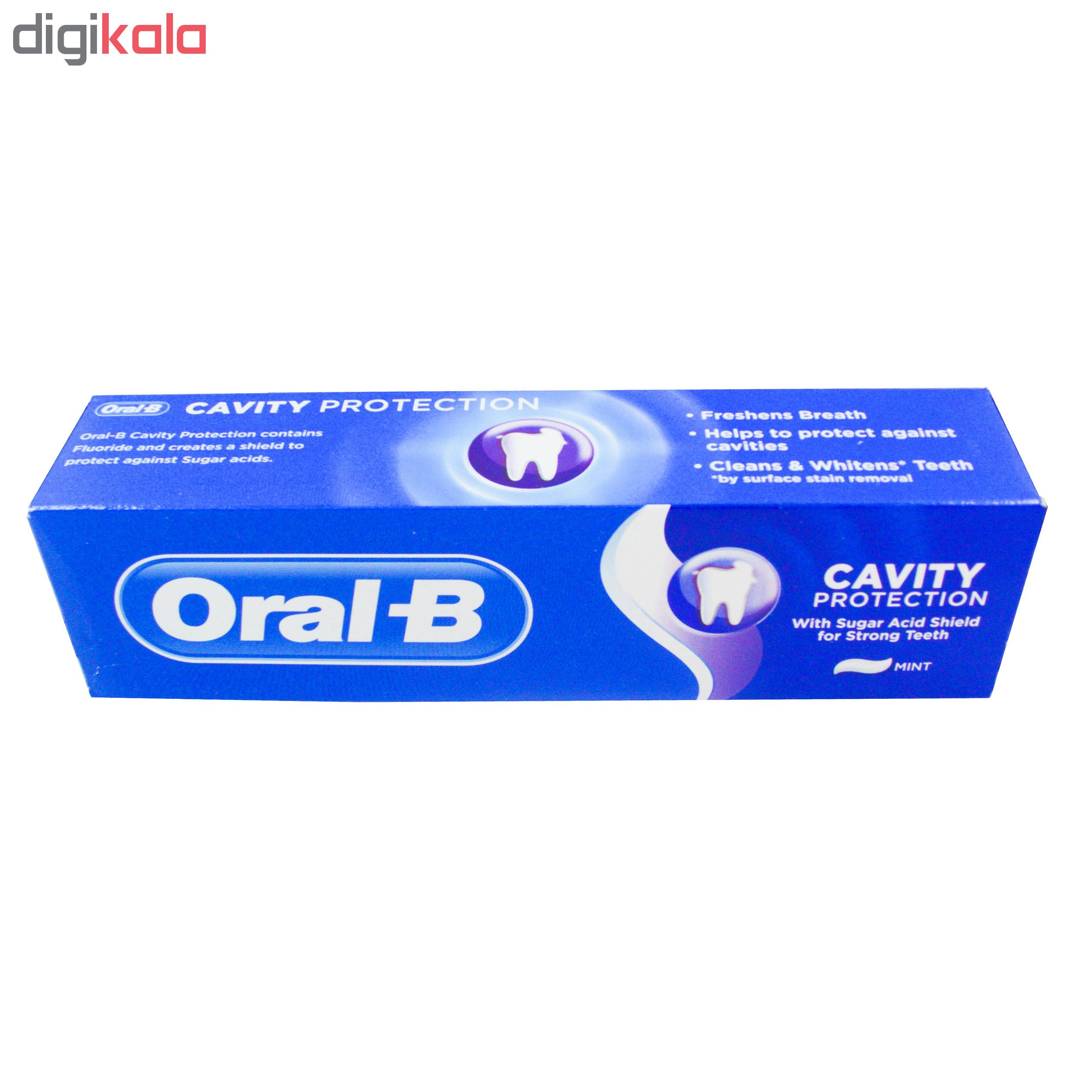 خمیر دندان اورال -بی مدل Cavity حجم 100 میلی لیتر
