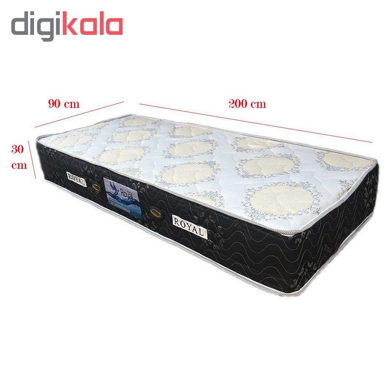 تشک طبی رویال مدل آیسان M07P یک نفره سایز 200 × 90 سانتی‌ متر