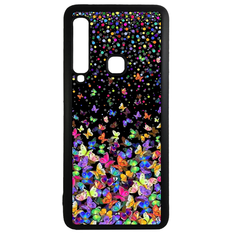 کاور طرح پروانه کد 43193 مناسب برای گوشی موبایل سامسونگ galaxy a9 2018