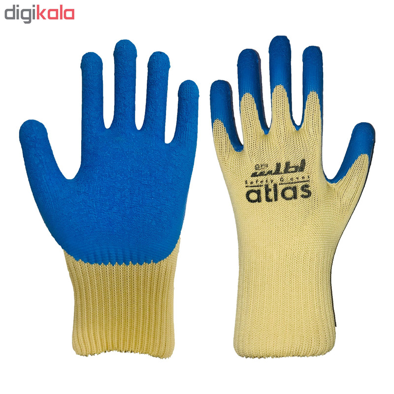 دستکس ایمنی اطلس کد AT36 بسته 72 عددی