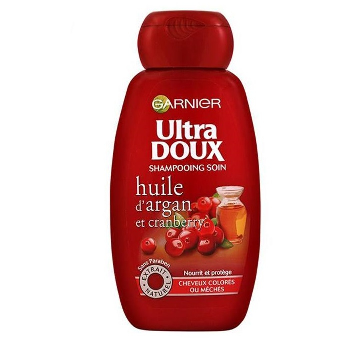 شامپو مو گارنیه سری Ultra Doux مدل Argan oil حجم 250 میلی لیتر