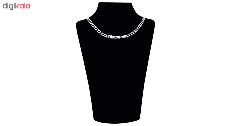 زنجیر نقره مردانه اکنو مدل OK6503M