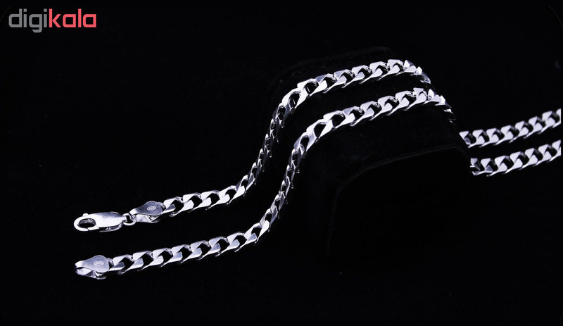 زنجیر نقره مردانه اکنو مدل OK6503S