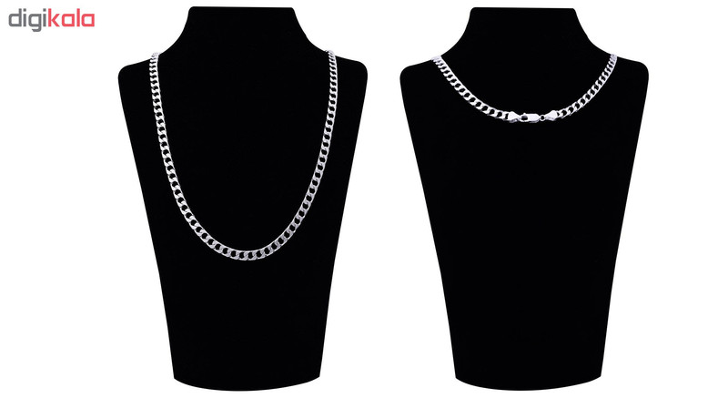 زنجیر نقره مردانه اکنو مدل OK6503S