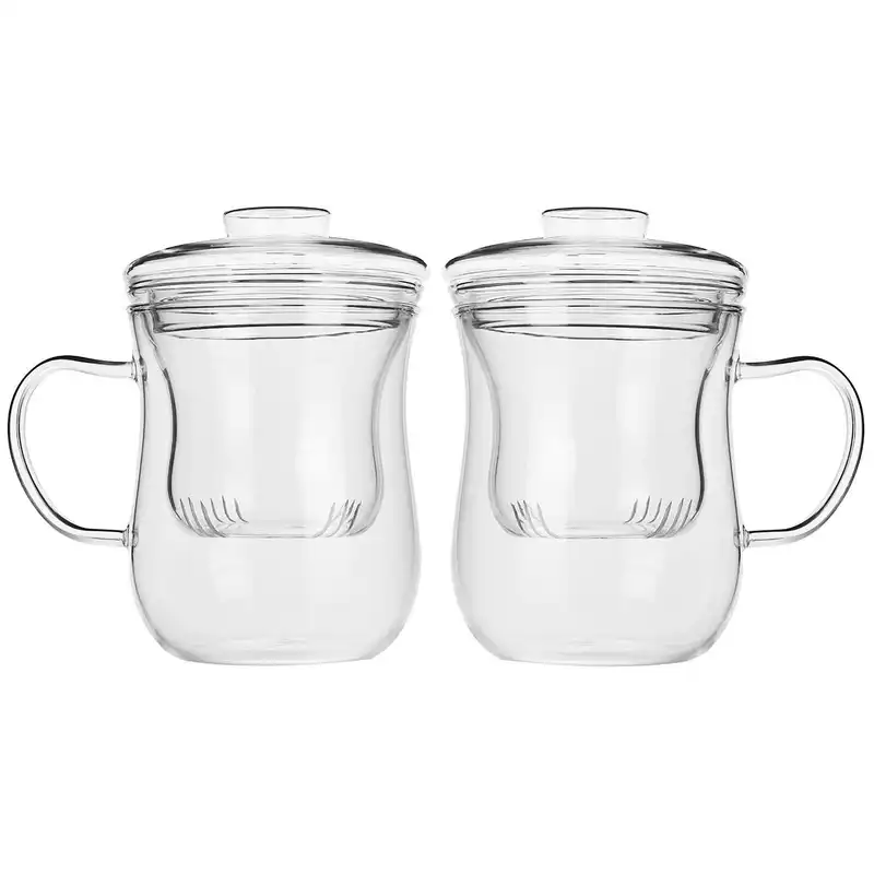 لیوان دمنوش ساز کد Mb68 بسته 2 عددی