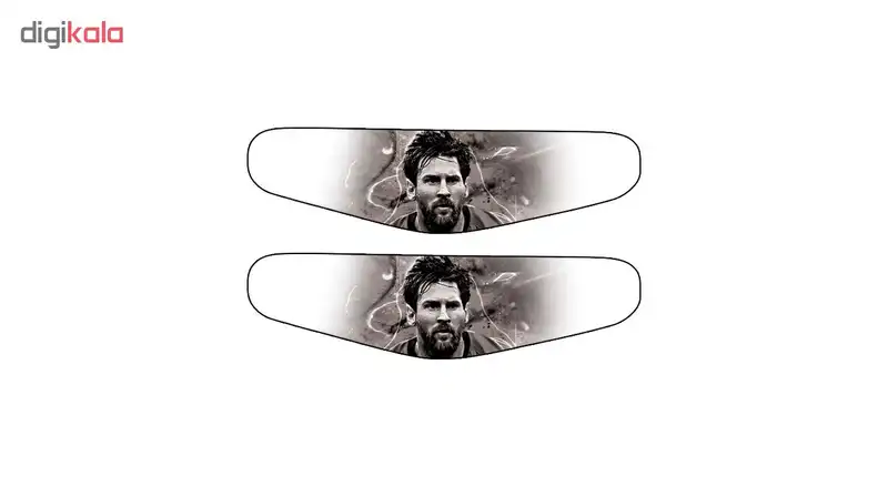 برچسب دوال شاک 4 گراسیپا طرح مسی کد G-02 بسته ۲ عددی