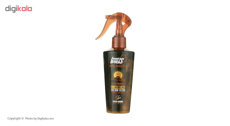 اسپری روغن آفتاب آی پلاس مدل Illuminating حجم 225 میلی لیتر