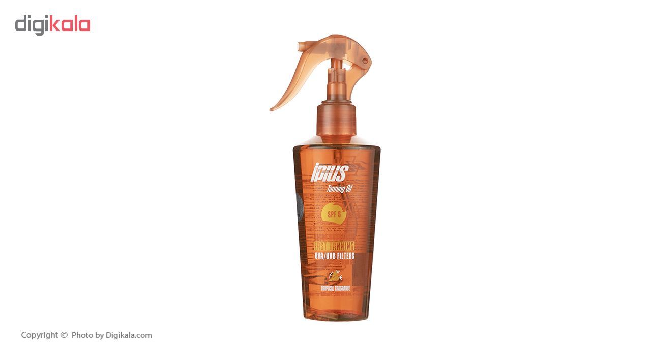 اسپری روغن آفتاب آی پلاس مدل Fast Tanning حجم 225 میلی لیتر -  - 2