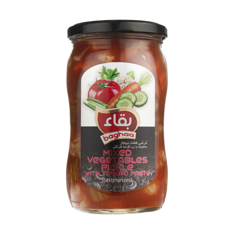 ترشی مخلوط هفت بیجار بقاء - 580 گرم