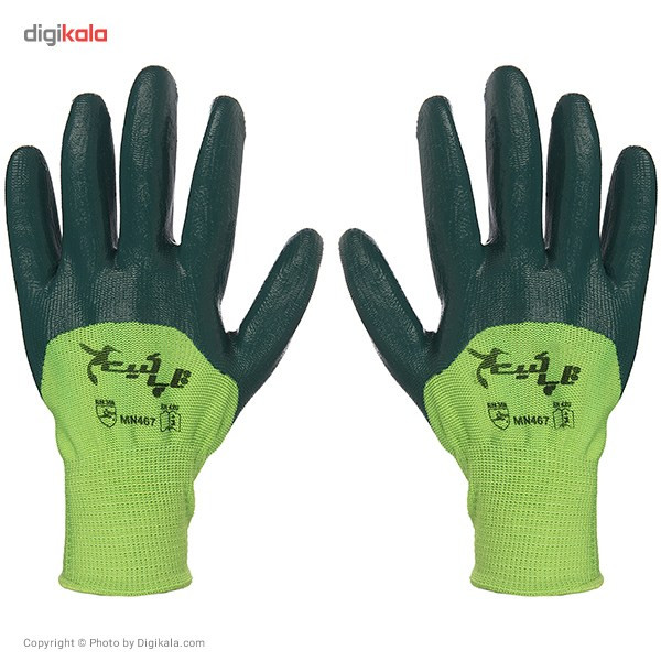 دستکش ایمنی فاکس مدل MN467 بسته 6 جفتی