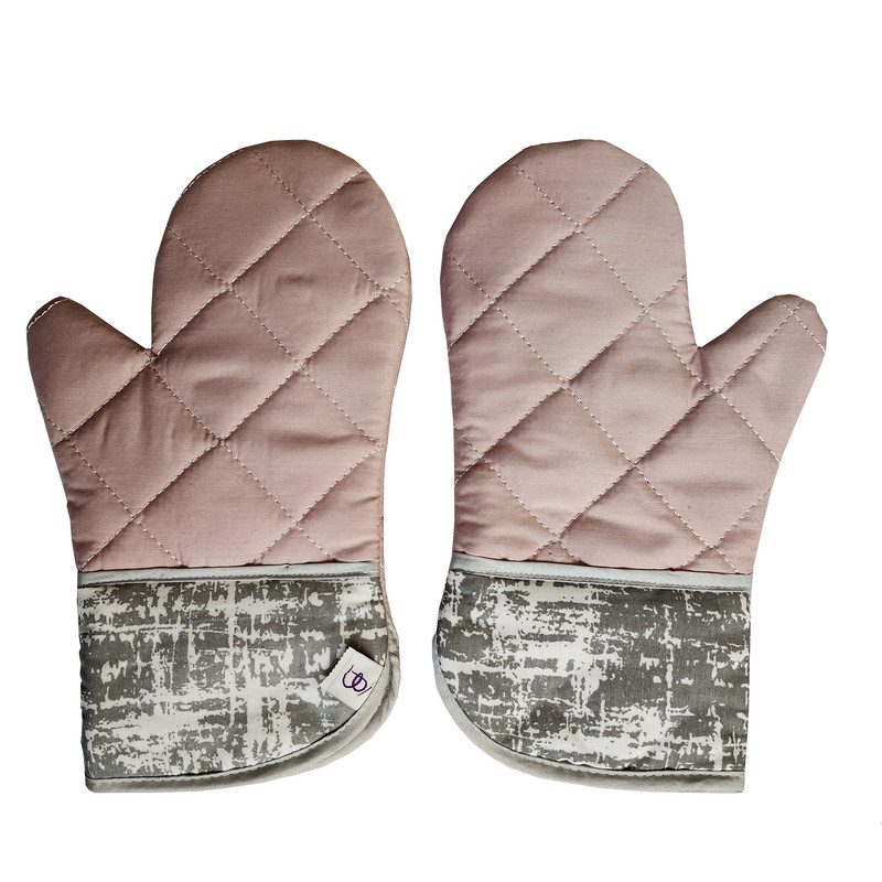 دستکش فر مدل ماربل بسته دو عددی