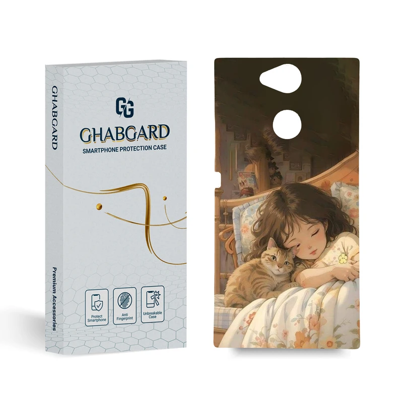 کاور قاب گارد مدل دخترانه مناسب برای گوشی موبایل سونی Xperia XA2