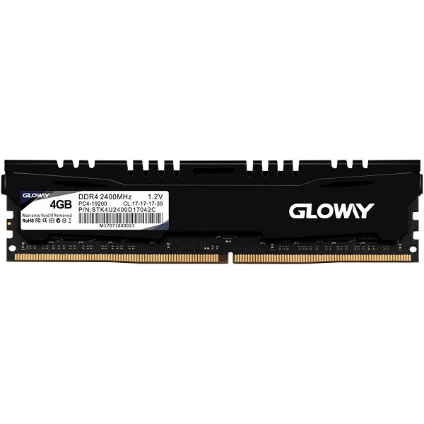 رم دسکتاپ DDR4 تک کاناله 2400 مگاهرتز CL17اگلووی مدل STK ظرفیت 4گیگابایت