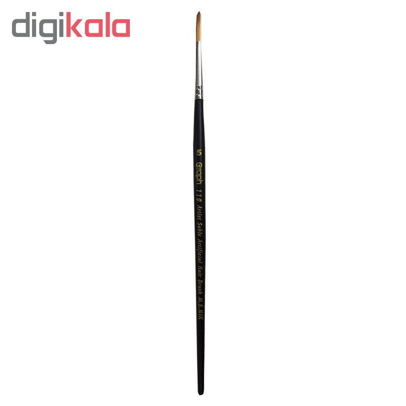 قلم مو گرد گراف شماره صفر کد 16