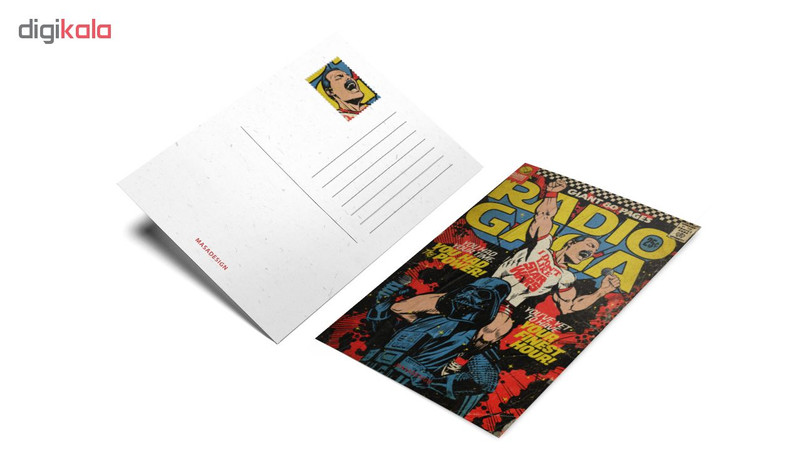 کارت پستال ماسا دیزاین طرح فردی مرکوری کد postv110