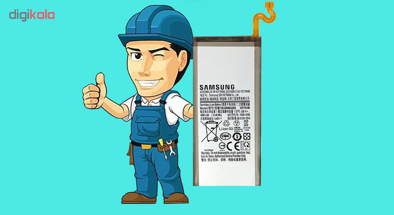 باتری موبایل مدل EB-BN965ABU ظرفیت 4000 میلی آمپر ساعت مناسب برای گوشی موبایل سامسونگ Galaxy Note 9