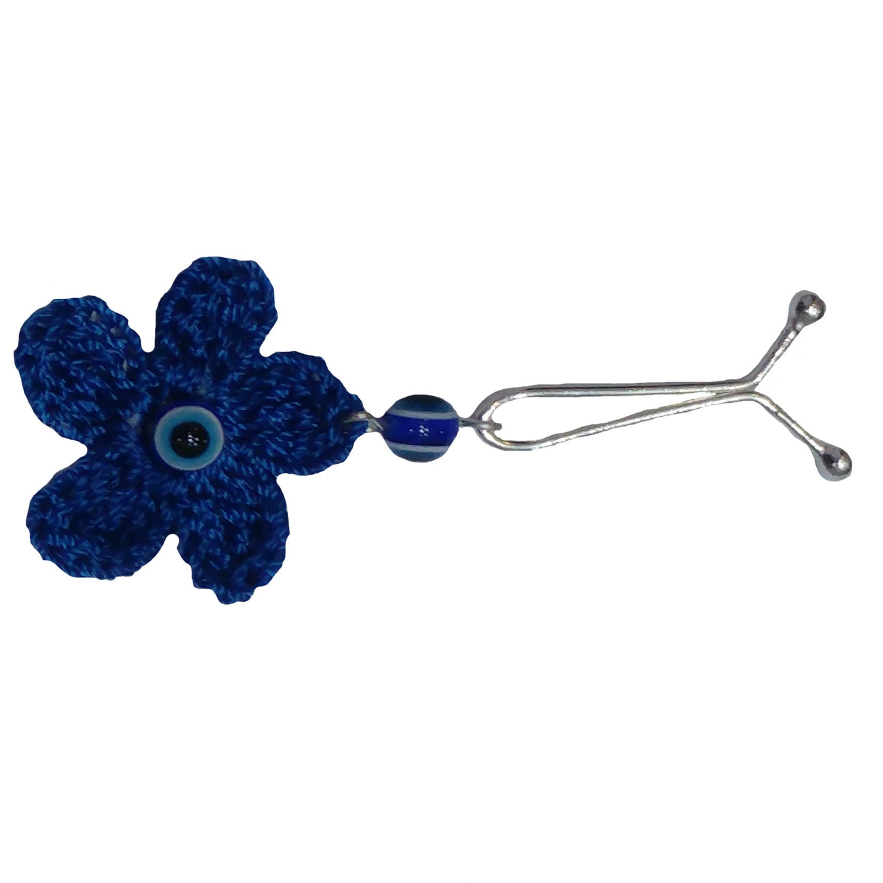 گیره روسری طرح گل یخ