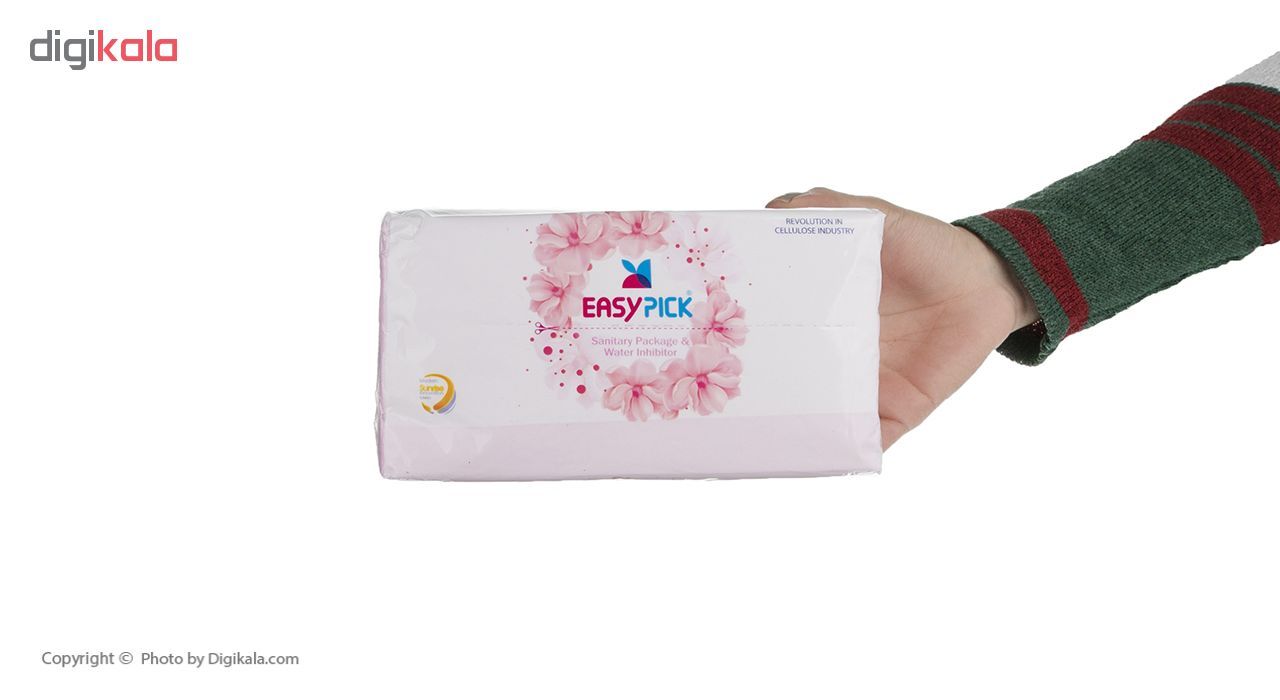 دستمال کاغذی 150 برگ ایزی پیک مدل Flower main 1 1