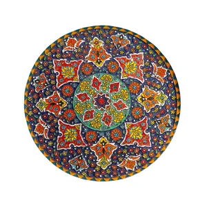 بشقاب میناکاری مدل Plt-c-DB06-30