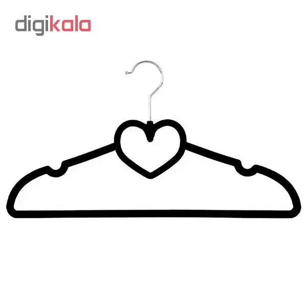 چوب لباسی مدل قلبی کد 004910