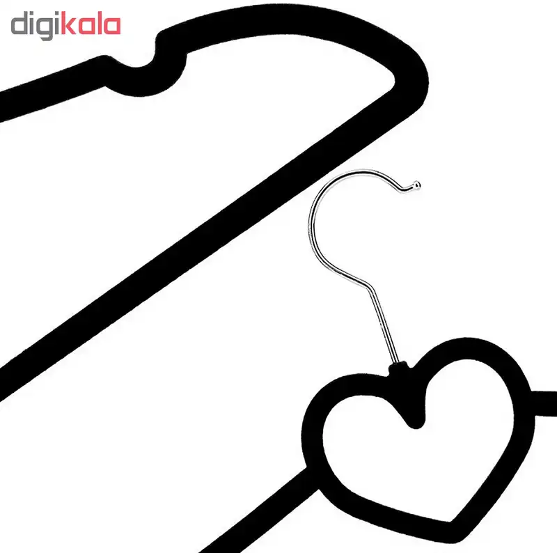 چوب لباسی مدل قلبی کد 004910