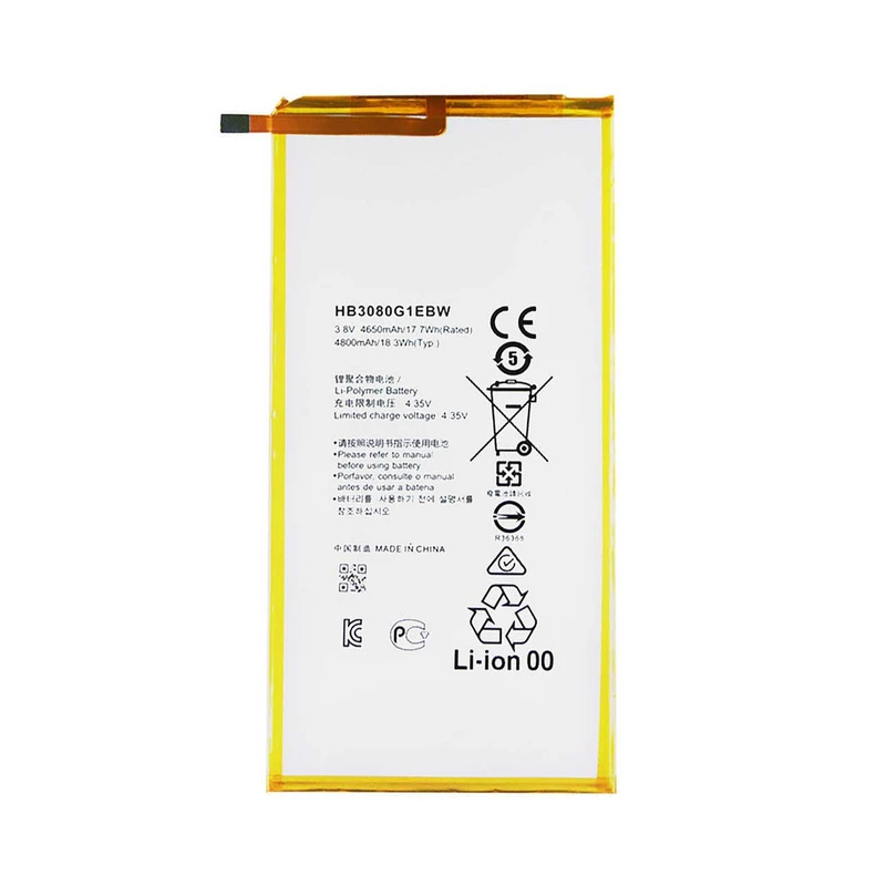 باتری تبلت مدل HB3080G1EBW ظرفیت 4800 میلی آمپر ساعت مناسب برای تبلت هوآوی S8