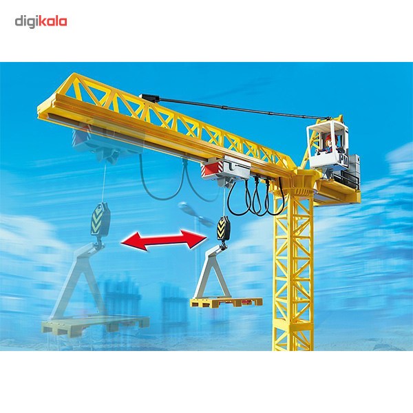 Playmobil cheap crane 5466