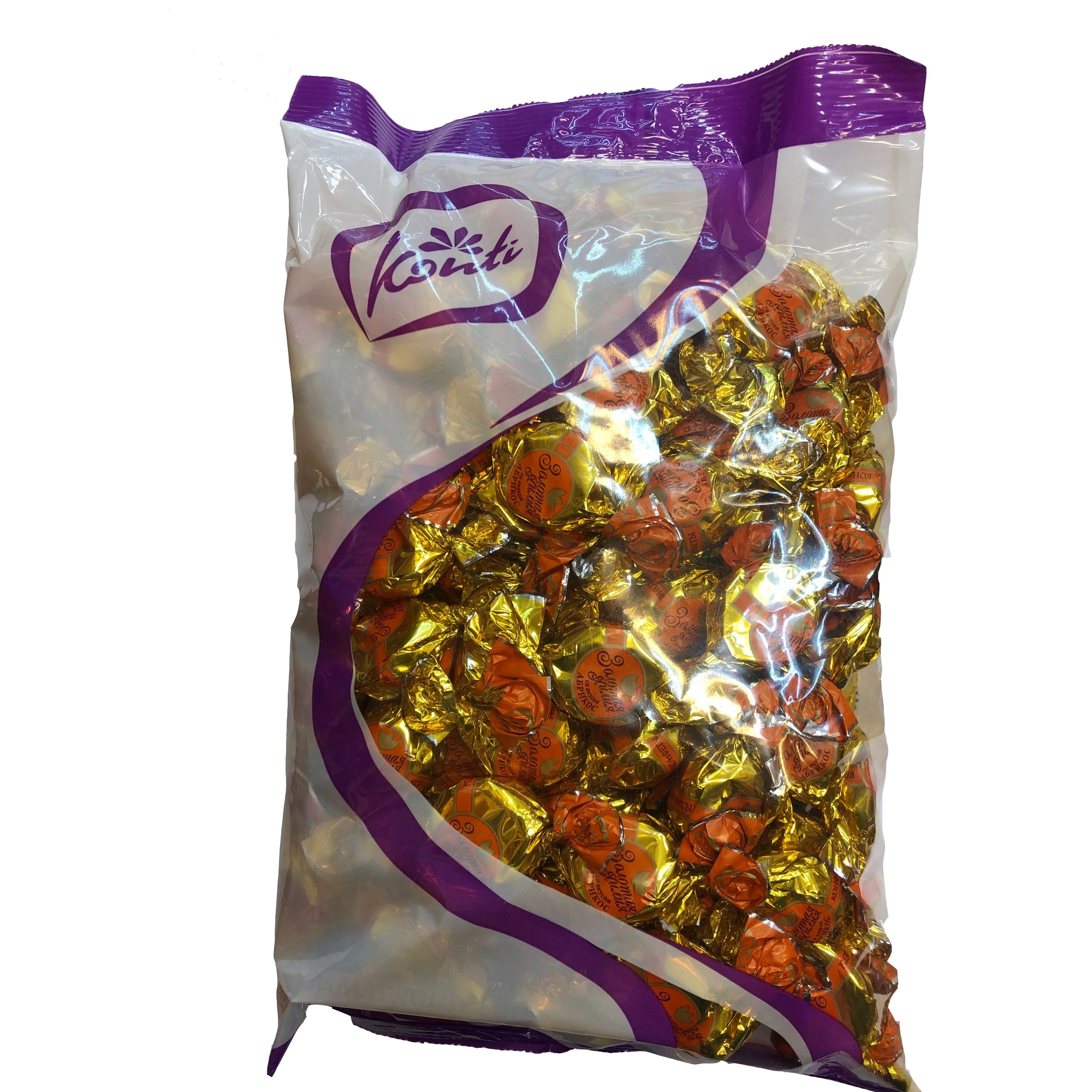 شکلات با مغز زرد آلو کنتی مقدار 1000 گرم