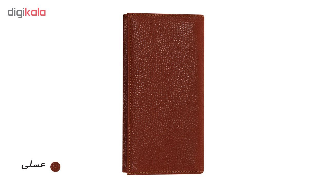 کیف پول مردانه شهر چرم کد 91-15006