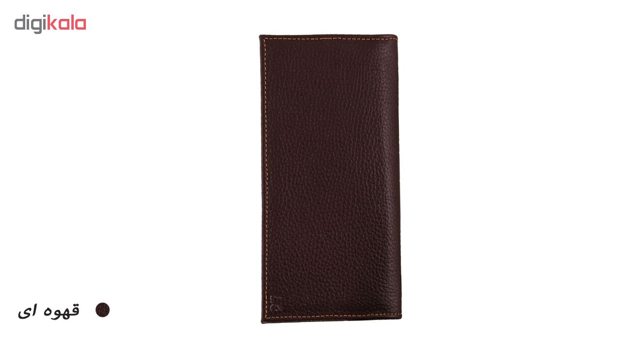 کیف پول مردانه شهر چرم کد 91-15006