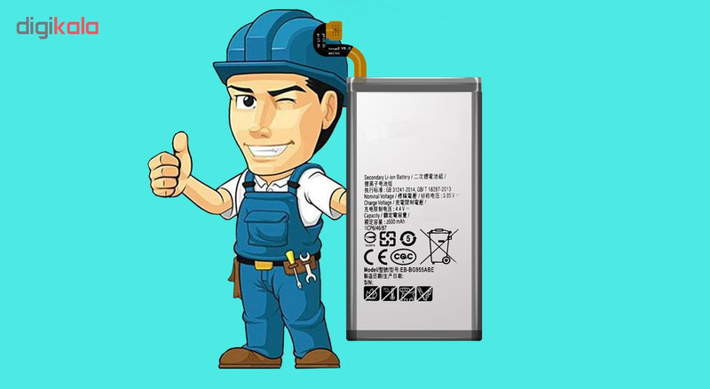 باتری موبایل مدل EB-BG955ABE ظرفیت 3500 میلی آمپر ساعت مناسب برای گوشی موبایل سامسونگ Galaxy S8 Plus