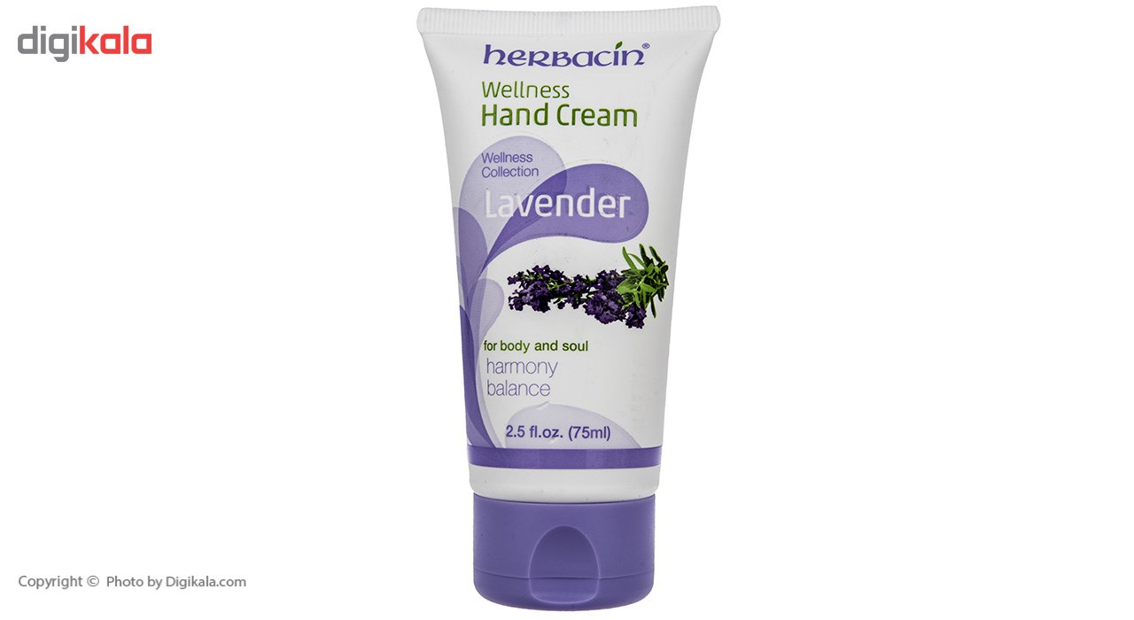 کرم دست و بدن هرباسین مدل Lavender Wellness حجم 75 میلی لیتر