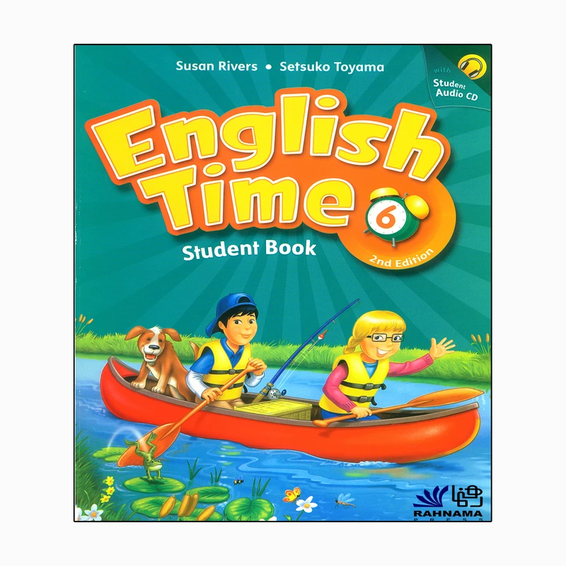 کتاب english time 6 اثر susan rivers and setsuko toyama انتشارات رهنما