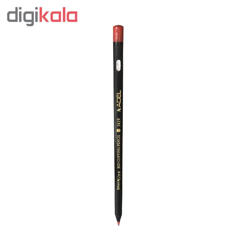 مداد قرمز آدل مدل 1419 بسته 6 عددی