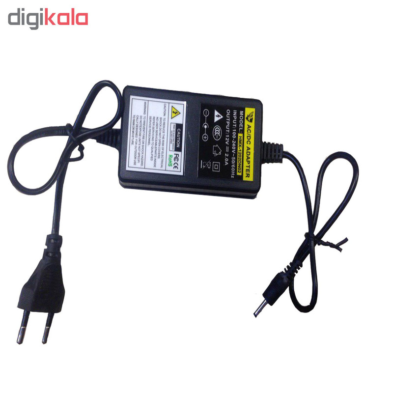 آداپتور 12 ولت 2 آمپر هماکسی کد HMX-1202DN02 بسته 4 عددی آداپتور 12 ولت 2 آمپر هماکسی کد HMX-1202DN02 بسته 4 عددی