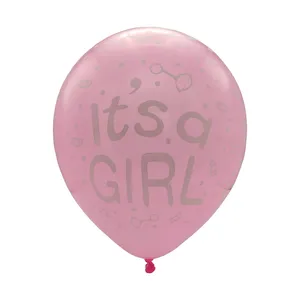 بادکنک لاتکس طرح It's a GIRL مدل B4 بسته 5 عددی