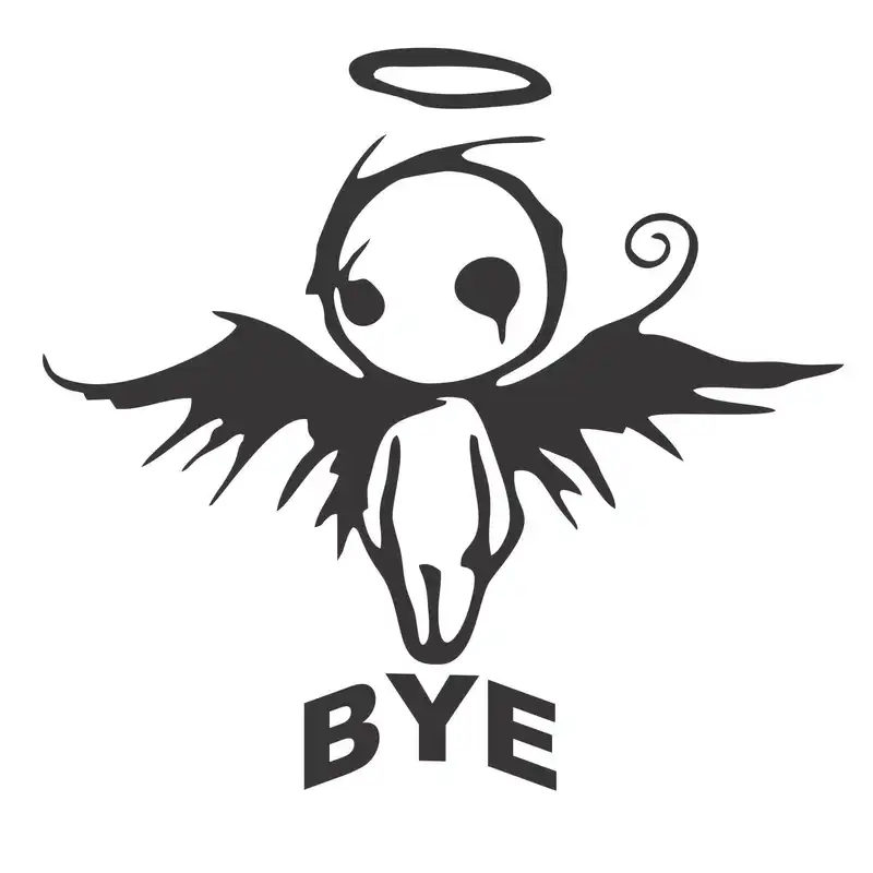 استیکر دیواری طرح Shadow