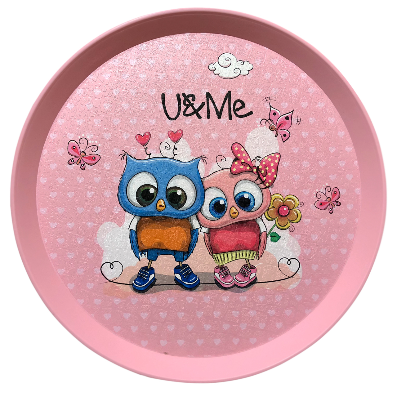 سینی طرح جغد کد SH-448 سینی طرح جغد کد SH-448