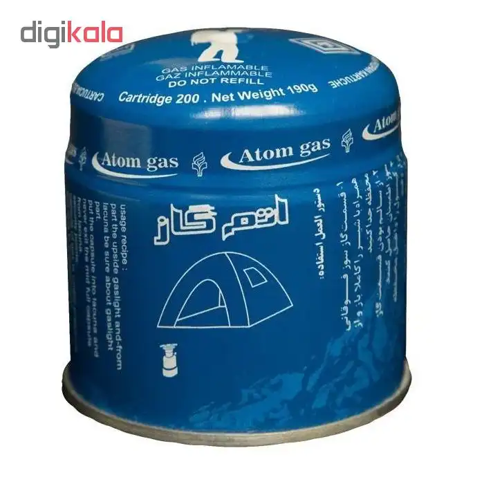 کپسول گاز 190 گرمی اتم گاز مدل AR1