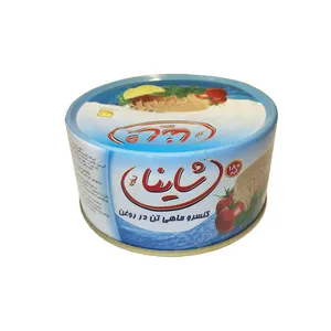 کنسرو ماهی تن شاینا مقدار 180 گرم