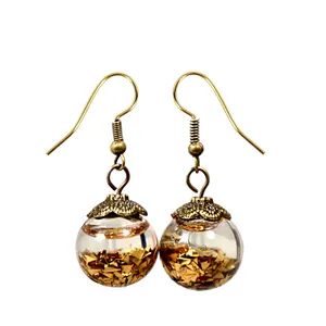 گوشواره طلا 24 عیار زنانه کد 13272