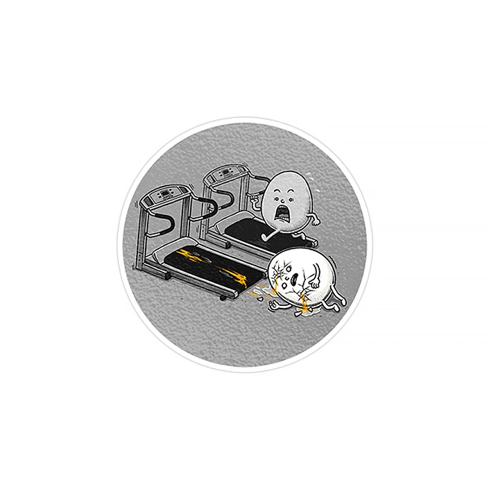 استیکر لپ تاپ ماسا دیزاین طرح تخم مرغ مدل STK404