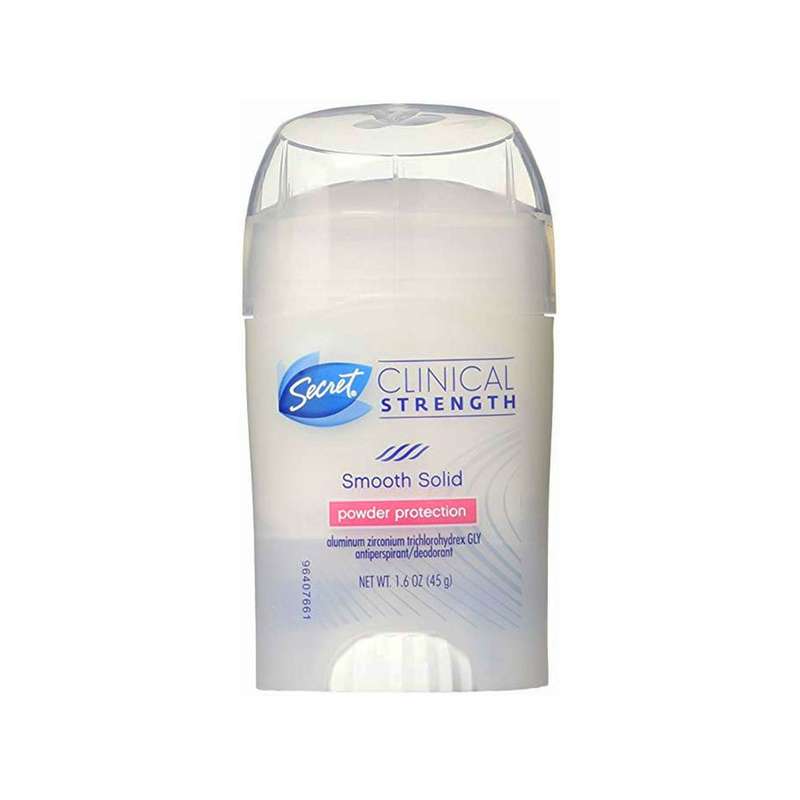 استیک ضد تعریق زنانه سکرت مدل Clinical powder protection وزن 45 گرم