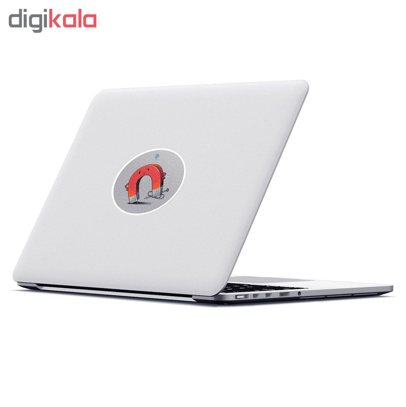 استیکر لپ تاپ ماسا دیزاین طرح آهن ربا مدل STK410