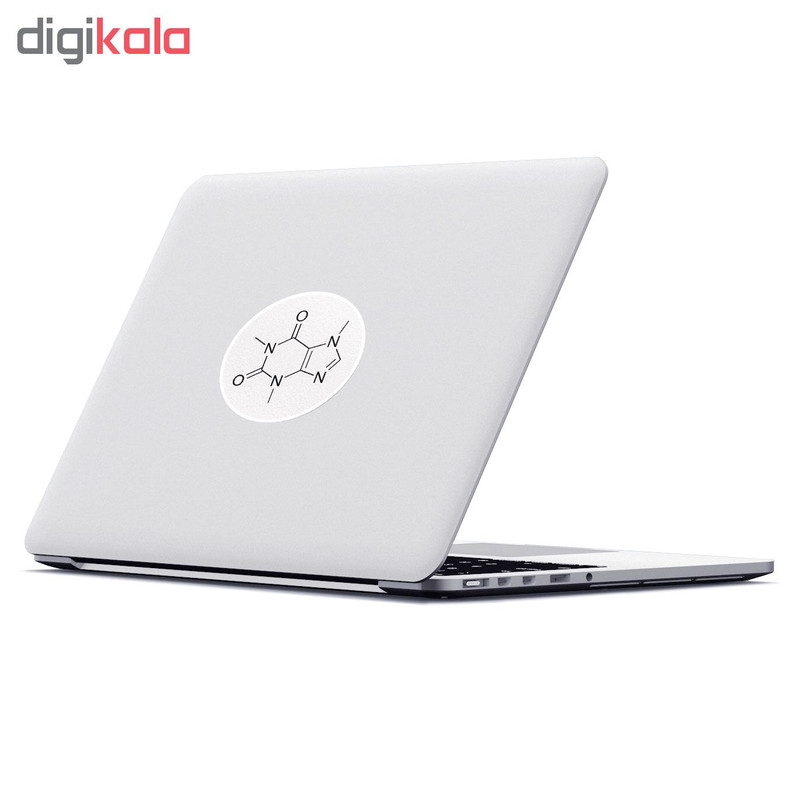 استیکر لپ تاپ ماسا دیزاین طرح کافئین مدل STK413
