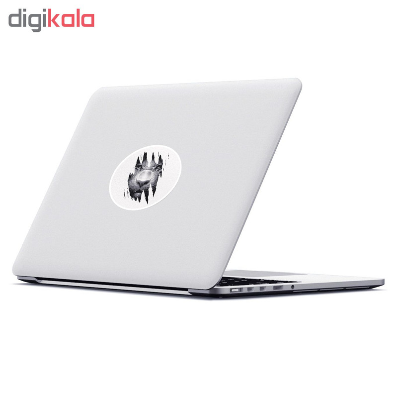 استیکر لپ تاپ ماسا دیزاین طرح شیر مدل STK417
