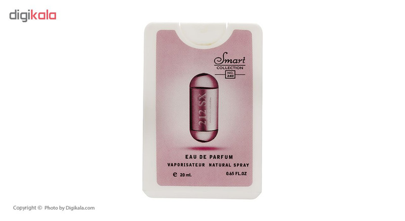عطر جیبی زنانه اسمارت کالکشن حجم 20 میلی لیتر بسته 5 عددی