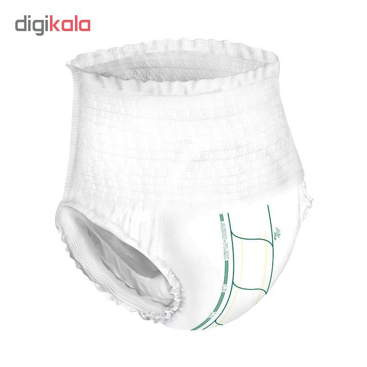 پوشینه شورتی بزرگسال آبنا مدل L1 بسته 14 عددی